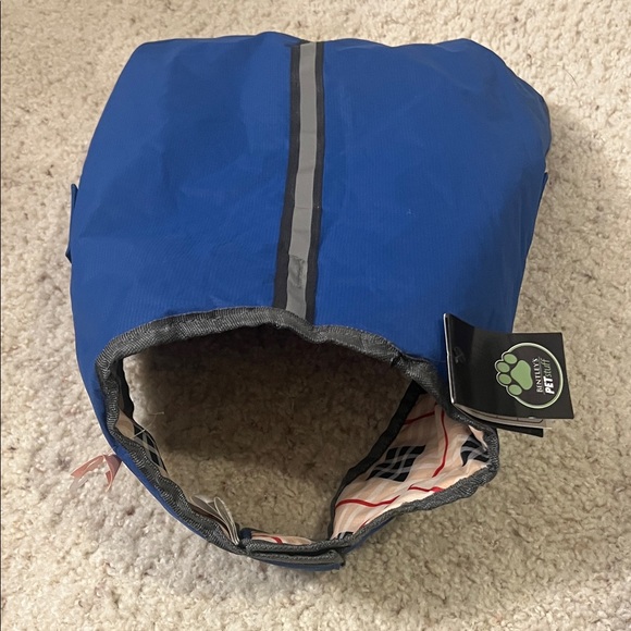 Pet Life Other - Pet Life Blue Reflective Pet Jacket